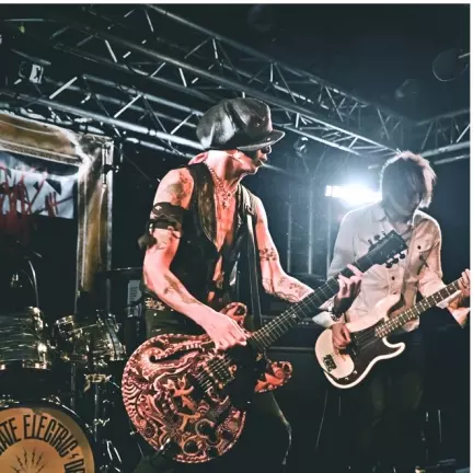Dregen (Backyard Babies) @ La Boule Noire, Paris 04.12.2013