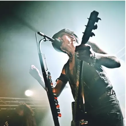 Dregen (Backyard Babies) @ La Boule Noire, Paris 04.12.2013