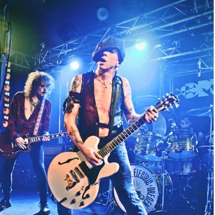 Dregen (Backyard Babies) @ La Boule Noire, Paris 04.12.2013
