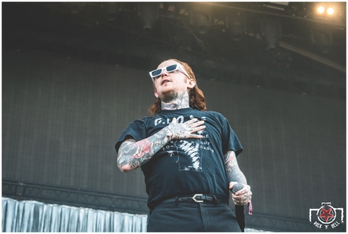 Frank Carter & The Rattlesnakes @ Hellfest 2024