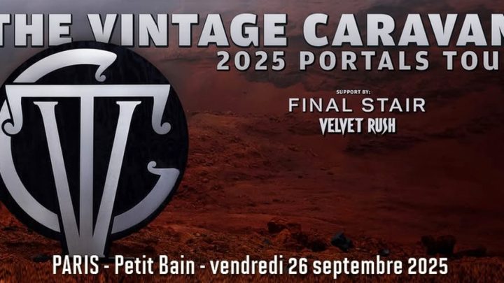 Velvet Rush + Final Stair + The Vintage Caravan @ Petit Bain, Paris 26.09.25